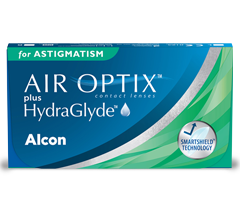 AIR OPTIX® plus HydraGlyde® FOR ASTIGMATISM